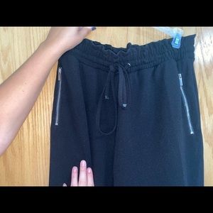 Black joggers
